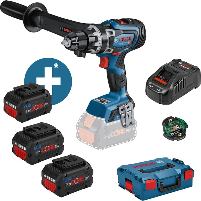 Bosch Professional GSR 18V-150 C BITURBO Akku-Bohrschrauber