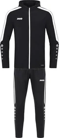 Jako Polyester Power mit Kapuze Trainingsanzug schwarz