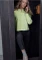 Street One Studio Cord Hemdbluse Hemd langarm flare green (Damen) Vorschaubild