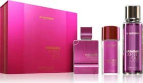 Al Haramain Amber Oud Ultra Violet EdP 75ml + EdP 30ml + Dep Spray 250ml Duftset