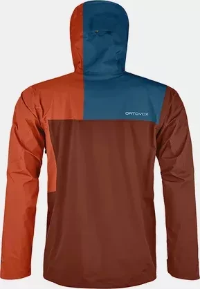 Ortovox 3L Ortler Funktionsjacke clay orange (Herren)