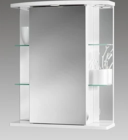 Jokey Havana LED-Lichtspiegelschrank 55x66cm weiß