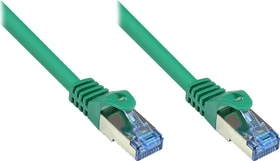 Good Connections RNS Patchkabel, Cat6a, S/FTP, RJ-45/RJ-45, 0.25m, grün