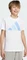 adidas Essentials T-Shirt kurzarm white/blue fusion/glow blue (Junior) Vorschaubild