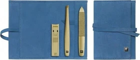 Zwilling Taschen-Etui Maniküre/Pediküre-Set 3-teilig blau
