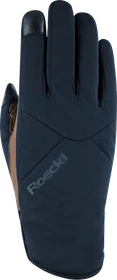 Roeckl Kochel Fahrradhandschuhe schwarz/braun