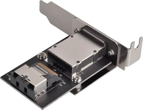 SilverStone SAS Slotblech, 1x SFF-8087 auf 1x SFF-8088, low profile (SST-SA011)