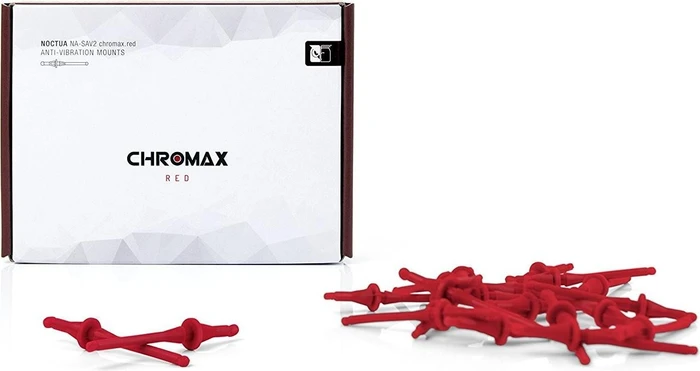Noctua NF-A14 PWM chromax.black.swap rot, 140mm, 4er-Pack