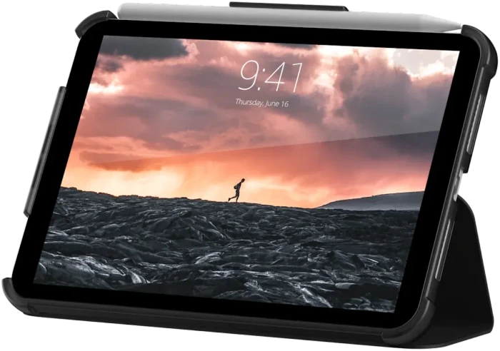 UAG Plyo Folio Case für Apple iPad mini (7.Gen, 2024), schwarz
