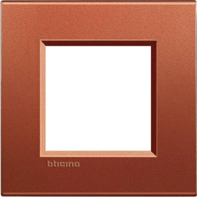 Bticino Livinglight Abdeckrahmen 1-fach, brick