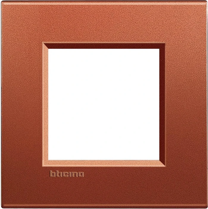 Bticino Livinglight Abdeckrahmen 1-fach, brick