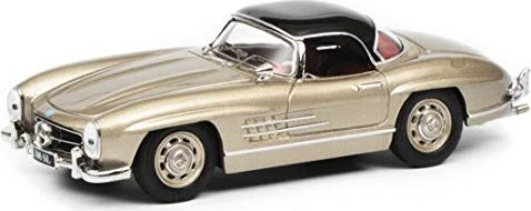 Schuco Mercedes-Benz 300 SL Roadster mit Hardtop champagner schwarz
