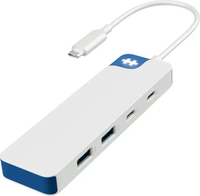 Targus HyperDrive Flex 4, USB-C 3.0 [Stecker], weiß