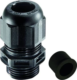 Wiska NSKV-RDE 2 BK Kabelverschraubung mit Reduzierdichteinsatz, Kunststoff, NPT 2", RAL 9005