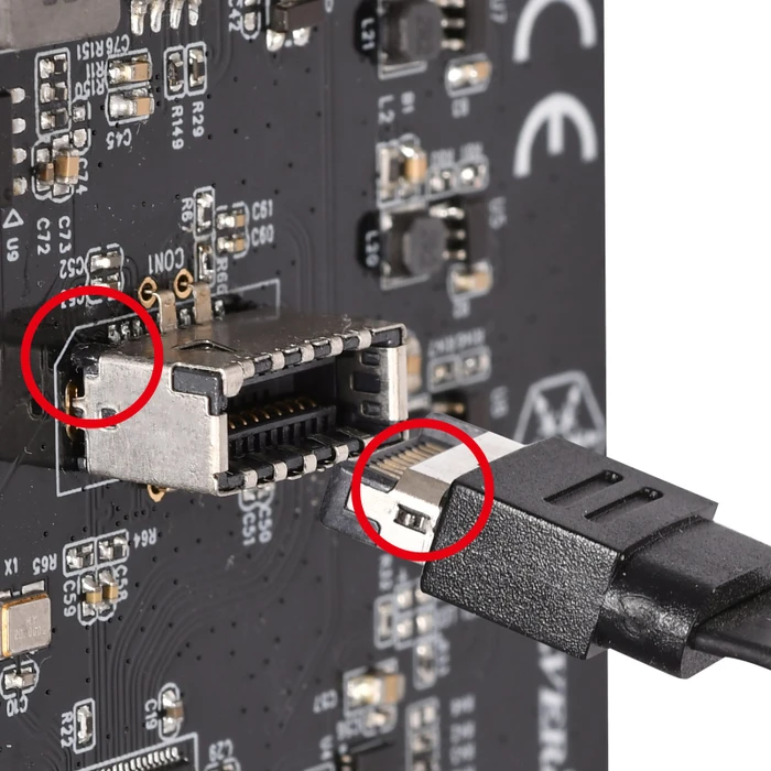 SilverStone ECU07, 1x USB-C 3.2 Key-A Header, PCIe 3.0 x4