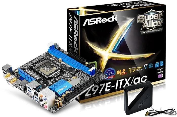 ASRock Z97E-ITX/ac (Intel 1150)