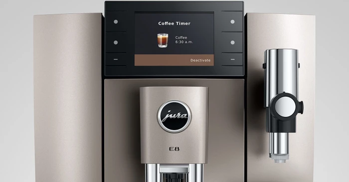 Jura E8 ED midnight silver