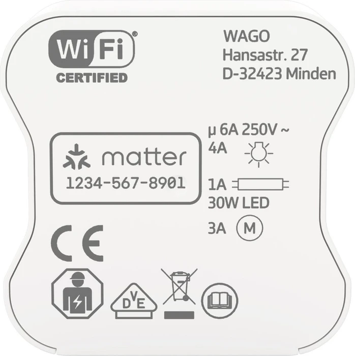 Wago Home Relay 2-fach 2DI/2DO, 6A, Schaltaktor