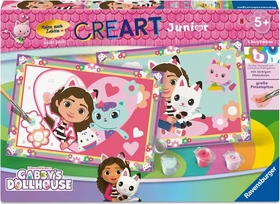 Ravensburger Malen nach Zahlen CreArt Junior Gabbys Dollhouse