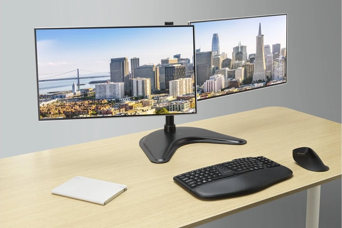 Kensington SmartFit Ergo Freistehender Dual Monitorarm schwarz