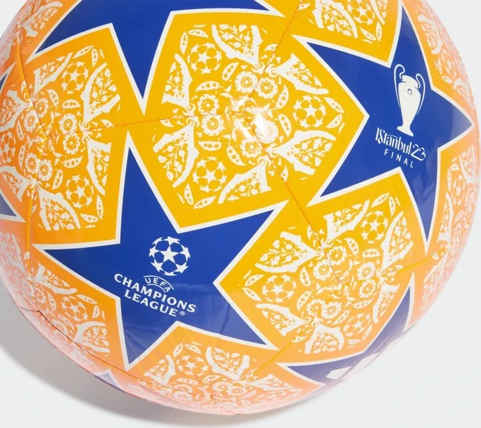 adidas UCL Club Istanbul Fußball solar orange/white/royal blue