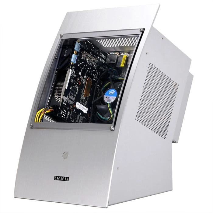 Lian Li PC-Q30A silber, Acrylfenster, Mini-ITX