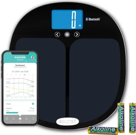 Salter 9192 BK3R digitale Körperanalysewaage schwarz