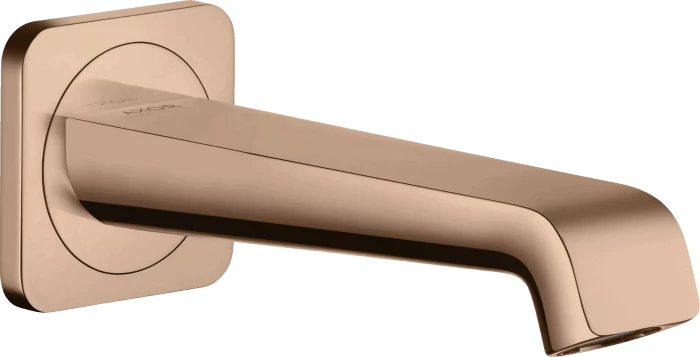 Hansgrohe Citterio E Wannenauslass polished red gold