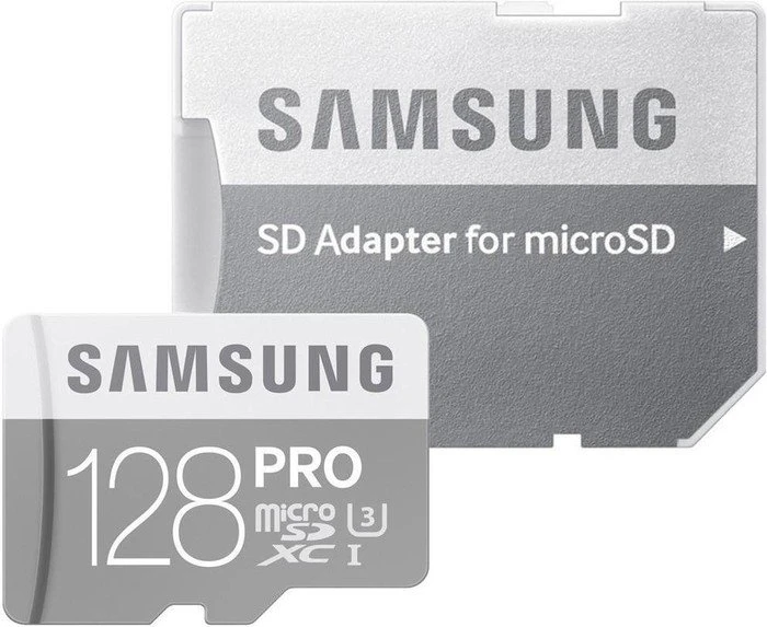 Samsung PRO R90/W80 128GB Kit, UHS-I U3, Class 10