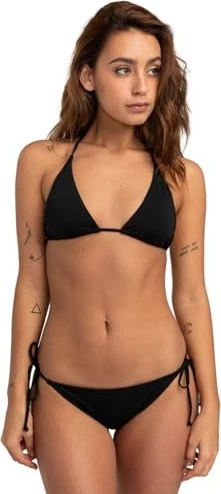 Billabong Sol Searcher Multi Triangle Bikini-Oberteil black pebble (Damen)