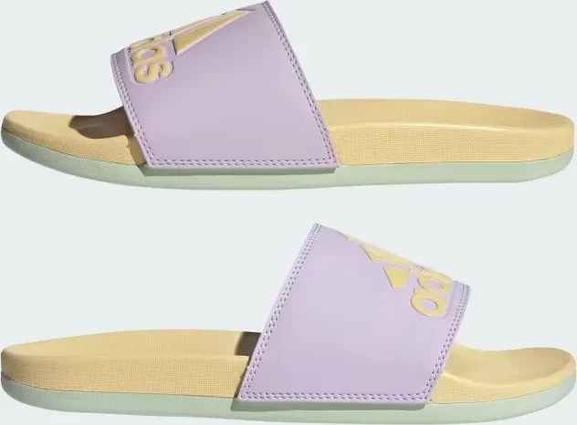 adidas Comfort Adilette ice lavender/orange tint/linen green (Damen)