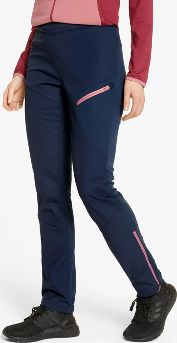 Ziener Nabelle Hose lang dark navy/rose blossom (Damen)