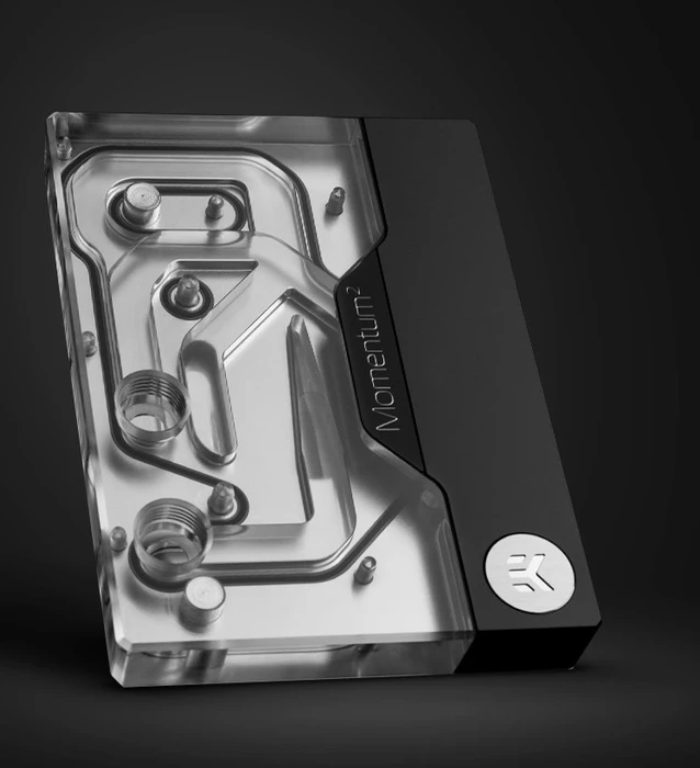 EK Water Blocks Quantum Line EK-Quantum Momentum² ROG Strix X670E-I D-RGB Monoblock, Nickel, Acryl