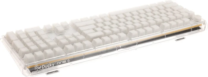 Ducky One 3, Aura White, LEDs RGB, MX SPEED RGB Silver, USB, US
