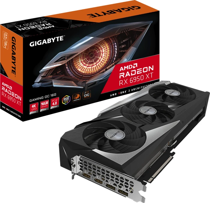 GIGABYTE Radeon RX 6950 XT Gaming OC 16G, 16GB GDDR6, 2x HDMI, 2x DP