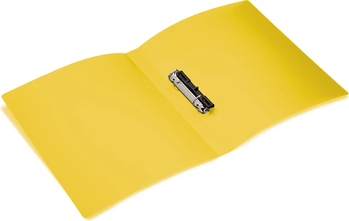 Herma Ringbuch 2-Ring, 25mm, A4, gelb/transparent, 3er-Pack