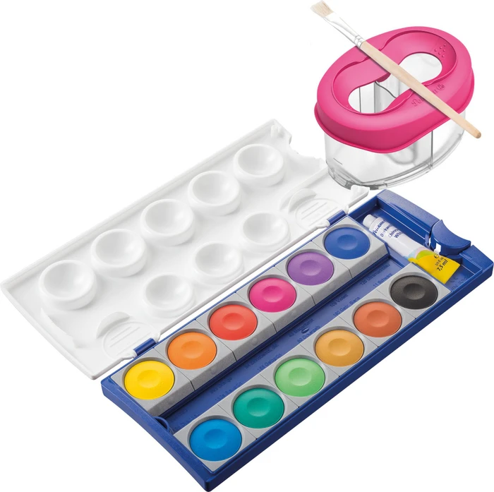 Pelikan Wasserbecher für Space+ und K12, transparent/magenta
