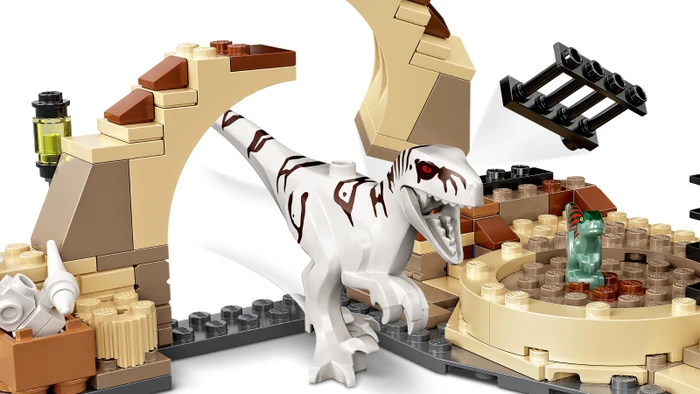 LEGO Jurassic World - Atrociraptor: Motorradverfolgungsjagd
