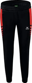 Erima Six Wings Worker Trainingshose lang schwarz/rot (Damen)