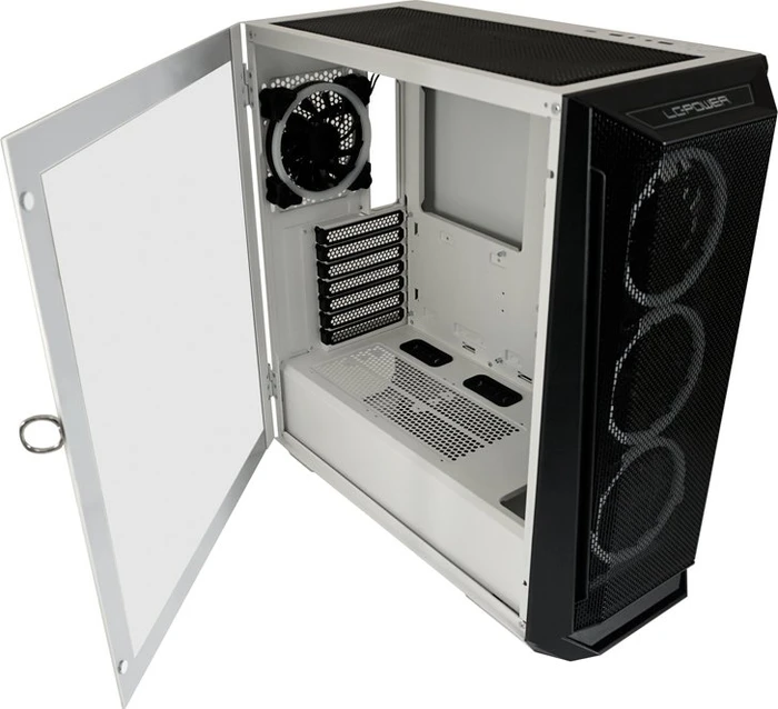 LC-Power Gaming 805BW Holo-1_X, Glasfenster