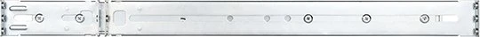 SilverStone RMS06-22, Rackmountschienen, silber, 24mm, 1HE