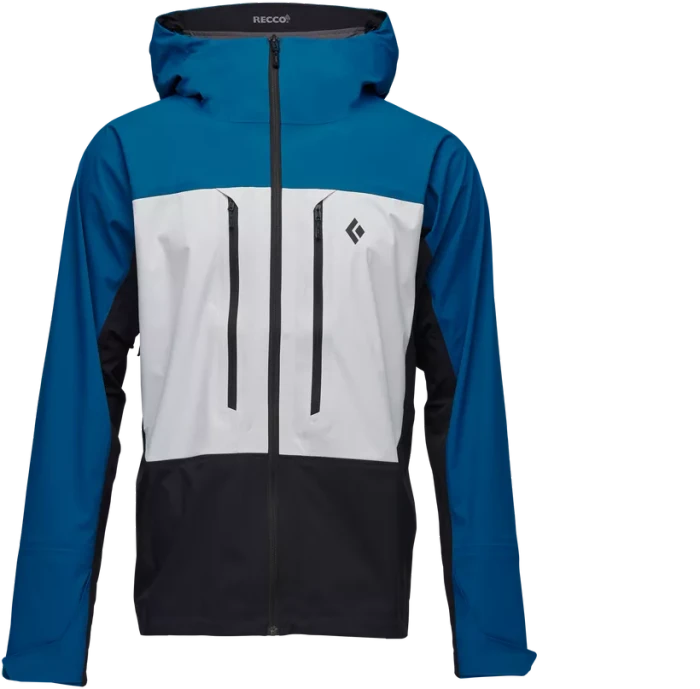 Black Diamond Dawn Patrol Hybrid Shell Funktionsjacke kingfisher/white/black (Herren)
