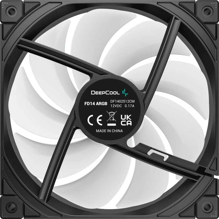 DeepCool FD14 ARGB, schwarz, 140mm, 3er-Pack