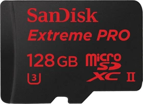 SanDisk Extreme PRO R275/W100 128GB, UHS-II U3, Class 10