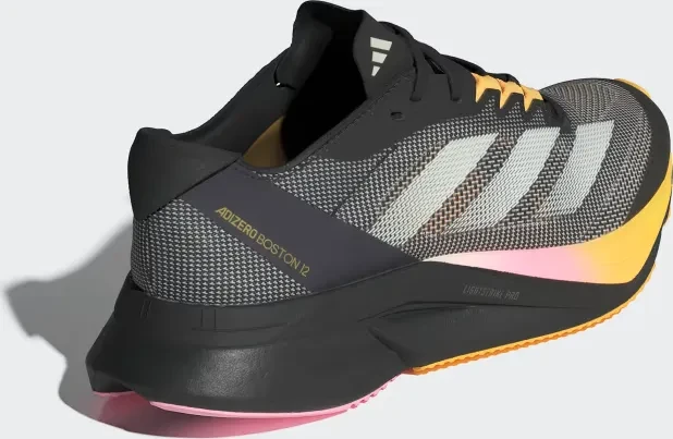 adidas Adizero Boston 12 core black/zero metallic/spark (Damen)