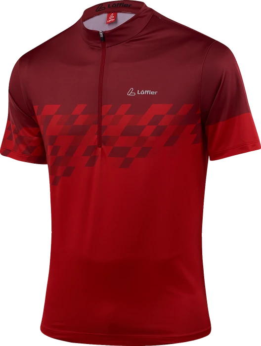 Löffler HZ Erosion Trikot kurzarm rot (Herren)