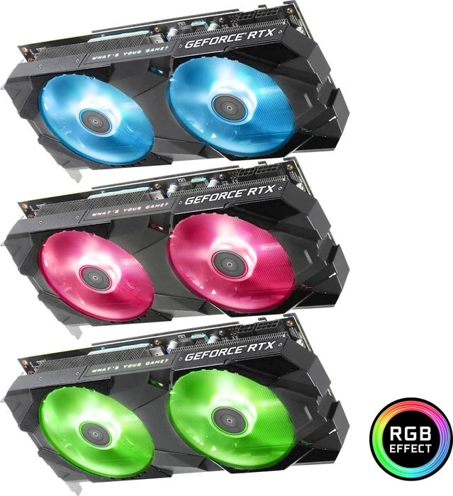 KFA2 GeForce RTX 2070 EX (1-Click OC), 8GB GDDR6, HDMI, 2x DP