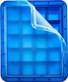 Lurch Ice Former Arctic Eiswürfelform Aufbewahrungsbehälter blau