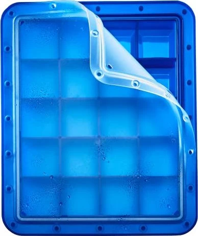 Lurch Ice Former Arctic Eiswürfelform Aufbewahrungsbehälter blau