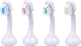 Emag/Emmi Ultrasonic Emmi-Dent K4 Kinder-Ersatzbürste, 4 Stück